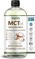Keppi Keto MCT Oil - Flavorless C8 and C10, 32 oz, Non-GMO, Vegan, Gluten-Free, Kosher, Halal, Palm Oil Free