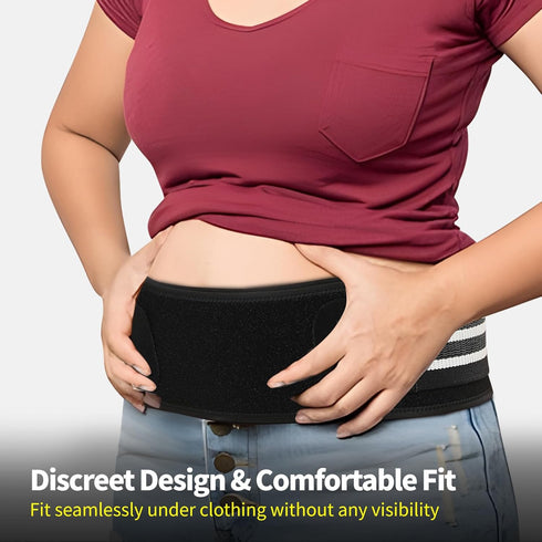 Sacroiliac SI Joint Hip Belt for Men & Women, Adjustable Lumbar Pain Relief, XXL