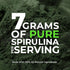 Earth Circle Organics Spirulina Powder, Raw, Kosher, Non-Irradiated | Premium Vegan Protein Superfood - (8oz - 2Pack)