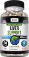 Kaya Naturals Liver Cleanse Detox & Repair - Milk Thistle Liver Supplement with Artichoke Extract and Dandelion Root -
