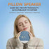 LINMUSEN 12mm Bluetooth Pillow Speaker for Sleeping, Ultra Thin Under Pillow Speaker Wireless Sleep Aid with White
