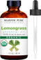 Majestic Lemongrass USDA Organic Essential Oil - 100% Organic, Premium Quality Oil for Aromatherapy, 1 fl oz