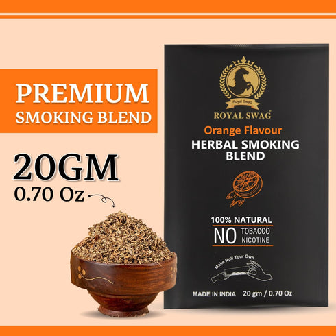 Ayurvedic Herbal Mix Blend - 100% Tobacco Free & Nicotine Free Organic Herbs 20 Gram (0.7 oz)