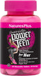 Natures Plus Power Teen for Her Chewable - 60 Vegetarian Tablets, Wild Berry, High Potency Multivitamin