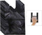 Sanitary Napkin Disposal Bags, 200 PCS Personal Trash Bags with Handle for Women's Hygiene Products - Black