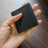 Stylish PU Leather Condom Holder - Black Mini Purse for Men