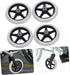 Ipetboom High-Strength Front Wheel Accessories for Wheelchairs by - Easy Assembly