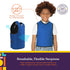 Small Blue Sensory Compression Vest for Deep Pressure