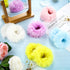 WILLBOND 16 Pieces Furry Scrunchies Faux Fur Hair Band Ties, Colorful Ponytail Holders for Women