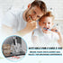 HOIQIRY 200 0.176 oz/5 Tubes Extra Small Travel Size Toothpast Bulk,Mini Grams Small Disposable Toothpaste Mint Single