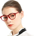 MARE AZZURO Women's Round Reading Glasses, Stylish Readers 0 1.0 1.25 1.5 1.75 2.0 2.25 2.5 2.75 3.0 3.5 4.0 5.0 6.0
