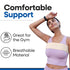 Post Op Breast Augmentation Band | Compression Wrap Chest Brace for Women | No Bounce Stabilizer Strap for Running