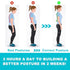 Posture Corrector for Men & Women, Upper Back Brace for Clavicle Support, Adjustable Back Straightener, Posture straps for men, Posture Support for a Straight Back, Neck & Back Pain Relief
