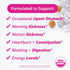 Pink Stork Morning Sickness Sweets, Organic Raspberry Ginger Candy with Vitamin B6 - 30 Wrapped Drops