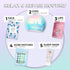 Best of Eyes & Lips Set Vitamasques Under Eye Patches & Lip Mask Sheets - Eye Patches for Puffy Eyes, Under Eye Masks