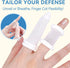 Pack 60 Dimora Finger Cots, of (Large Size) Finger Protectors, Breathable Bandages for Wound Care, Stretchy Sleeves