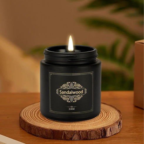 Nuo Cai Duo Sets 6 Pack Sets Scented Candles Gift for Men, Soy Candles for Home Scented, Dad Gifts for Fathers Day