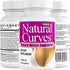 Natural Breast Enhancement Pills for Women & Men, Fast Acting Vegan Formula for Fuller Breasts, 60 Capsules