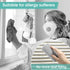 6 Pack Damp Dusting Sponge Duster, Grey Reusable Household Cleaning Sponge Tool