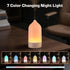 SIHUADON 120ml 3-in-1 7 Essential Oil Diffuser, Aromatherapy Diffuser Small Ultrasonic Cool Mist Humidifier with Color
