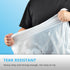 80 Count Ultra Thick Heavy Duty Plastic 15 Gallon Drawstring Trash Bags, White Leak Proof Garbage Bags