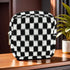 LJJCSFF Sanitary Napkin Storage Bag Menstrual Pad Pouch Checkered Period Bag Feminine Product Purse Tampon Organizer
