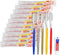 20pcs Disposable Toothbrushes with Toothpaste - 5 Colors