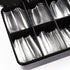 Square Nail Tips Full Cover, Extra Long Clear Professional Acrylic Tips, XXL Ultra-hard Press on Nails (360Pcs)