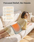 purella 6 4 Settings, Therapy,12x24 Inch Heating Pad for Back Pain Relief and Period Cramps, Portable Heating Pad