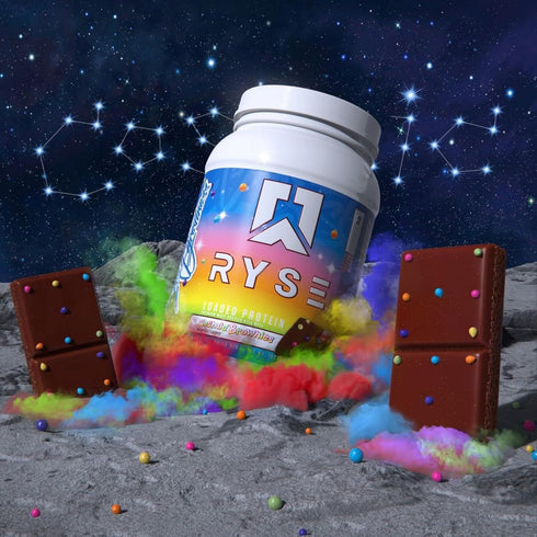 Ryse Loaded Protein Powder, 25g Whey Protein Isolate & Concentrate, Low Carbs & Low Sugar, 27 Servings