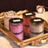 T-shin Jar,230G Embosse Scented Candle Glass in Perfume Floral Soy Wax Aroma Candle for Wedding Anniversaries Birthday