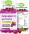 High Purity Resveratrol Gummies, 120 Gummies, 98% Trans-Resveratrol with Quercetin, Anti-Aging Supplement