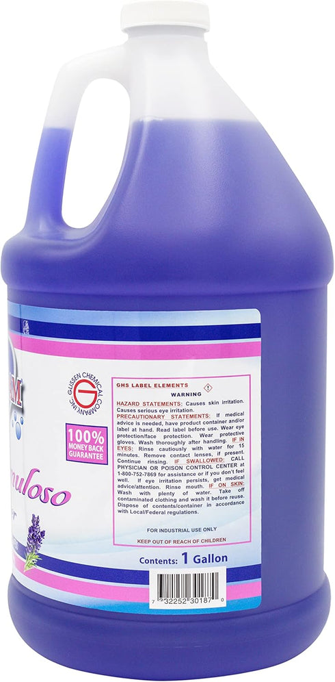Glissen Nu-Foam 300187 Nu-Foamuloso Lavender Bathroom/Floor/Multi-Purpose Cleaner, 1-Gallon