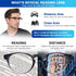 AQWANO 3-Pack Bifocal Computer Reading Glasses, Lightweight Comfort Ultra-Thin Stylish Round Readers