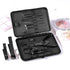 Manicure Pedicure Kit, 5 Pieces Nail Clippers Set for Fingernails & Toenails with Travel Case for Men & Women