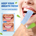 300 Pcs Disposable Finger Brush Teeth Wipes, Bulk Finger Toothbrush, Textured Surface, Individual Package