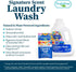 Laundry Detergent for Sensitive Skin, Plant-Based, Gentle & Safe for Baby Clothes, 50 Loads, Includes 1 Refillable