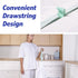 8 Gallon Drawstring Garbage Bags, 0.8 Mil Ultra Strong Medium Kitchen Trash Bags, 50 Count, White, Unscented