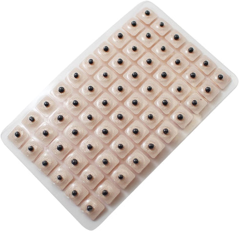 Multi-Condition Ear Seeds Acupuncture Kit, 600 Counts with eBook Placement Chart, Probe, Tweezers