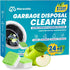Maravello Garbage Disposal Cleaner, 28 Tablets - Sink Foaming Freshener Pods with Apple Fresh Formula