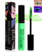 UV Glow Colored Mascara, 1 Pcs Green, Waterproof, Fast Dry Curling Non Clumping Mascara for St Patrick's Day