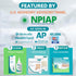 Pads,4'' 4'' 5 Packs Dimora Upgrade Silver Calcium Alginate Wound Dressing -Antibacterial Non Stick Gauze, Highly