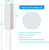 4TH Pumice Stone for Toilet Bowl Cleaning,Scouring Sticks (White)
