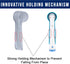 ibrush 4 Pack 500, 1000, 1500 Protective Cover Cap Compatible with Oral B Replacement Heads, Fits for Cross Action