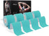 Kinesiology Tape (4 Pack), 16.4ft Athletic Tape, Water Resistant Sports Tape for Pain Relief and Injury Recovery