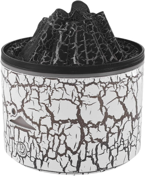 Segrehy 5V 180ml Volcano Diffuser Essential Oil Humidifier Relaxing Auto Shutoff Warm Atmosphere Flame Mist
