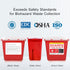 Large Sharps Container: Portable Needle Disposal Bin for Home and Labs, 2 Gallon (Pack of 1)