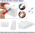 Magic Sponge Eraser, 50 Pack Large Melamine Foam Sheets for Kitchen Dish Cleaning, Non-Scratch Household Cleaner