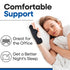 Metacarpal Finger Splint Hand Brace - Pinky Finger Splint for Boxer Fractures, Ulnar Gutter Support
