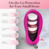 KUSSHI Neoprene Mini Makeup Pouch for Purse, Small Travel Pouch for Delicate Beauty Items (Size S, Pink)